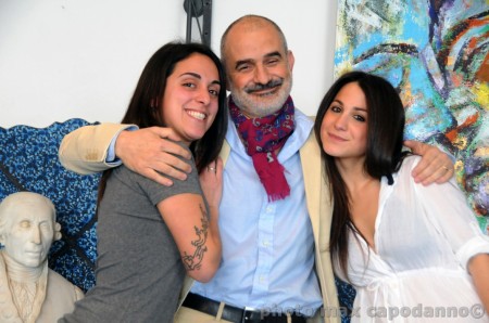 Giovanna Parlato (Ursula), Marta Strazzoso (Marta) e Gian Maria Talamo (zio Tonino)